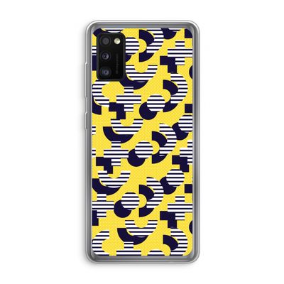8-bit N°3: Samsung Galaxy A41 Transparant Hoesje