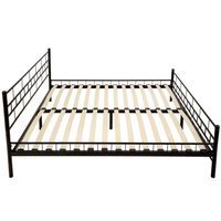 Bedframe metalen bed frame met lattenbodem 200*180 cm 401720 - thumbnail