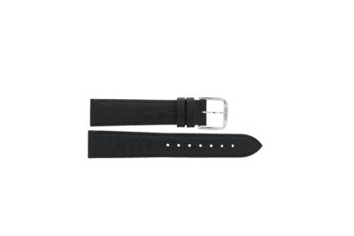 Horlogeband Tissot T52142112A Leder Zwart 18mm