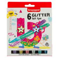 Bruynzeel • kids glitter viltstiften set