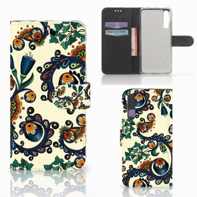 Wallet Case Huawei P20 Pro Barok Flower