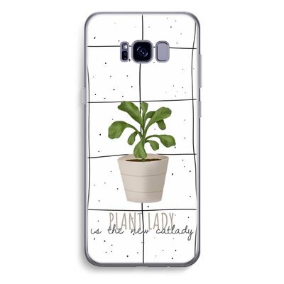 Kamerplant op vensterruit: Samsung Galaxy S8 Plus Transparant Hoesje