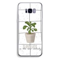 Kamerplant op vensterruit: Samsung Galaxy S8 Plus Transparant Hoesje