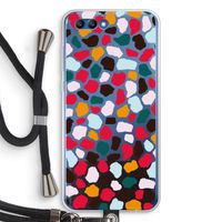 Colored Giraffe: Honor 10 Transparant Hoesje met koord