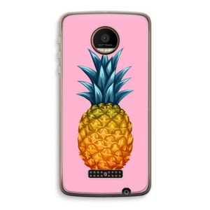 Grote ananas: Motorola Moto Z Force Transparant Hoesje