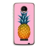 Grote ananas: Motorola Moto Z Force Transparant Hoesje