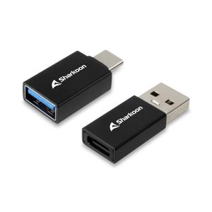 Sharkoon OfficePal USB-C Adapter interfacekaart/-adapter USB 3.2 Gen 1 (3.1 Gen 1), USB Type-C