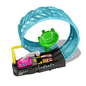 Hot Wheels Monster Trucks Glow-in-the Dark Epische Looping uitdaging speelset