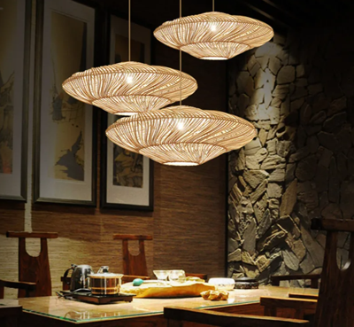 ZenRattan - Japanse Wabi-Sabi LED Hanglamp