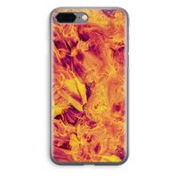 Eternal Fire: iPhone 8 Plus Transparant Hoesje