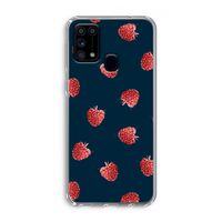 Framboosjes: Samsung Galaxy M31 Transparant Hoesje