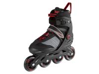 CRIVIT Inlineskates (Zwart/rood)