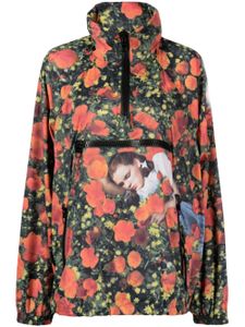 Louis Vuitton Pre-Owned veste zippée à fleurs - Multicolore