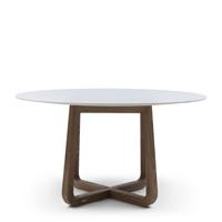 Rivièra Maison Ronde Eettafel 'Casone' Marmer en eikenhout, 140cm