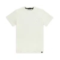 Aspact Leather T-Shirt Heren Wit - Maat S - Kleur: Wit | Soccerfanshop