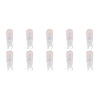 LED Lampen Set 10-Pack - G9 Fitting 2.5W - Koud Wit 6500K - Vervangt 25W