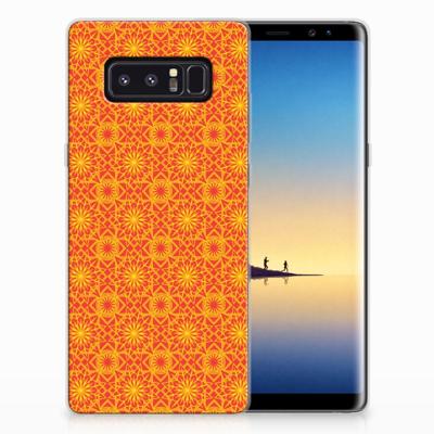 Samsung Galaxy Note 8 | TPU bumper | Batik Oranje