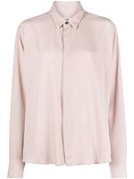 AMI Paris chemise en crêpe - Rose