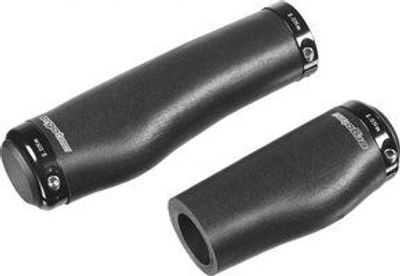 Ergotec handvatten kyoto siliconen lang/kort zwart