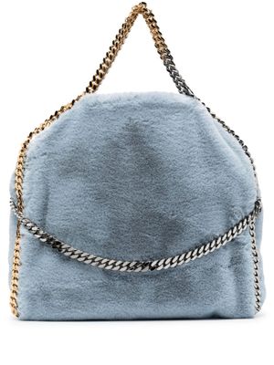 Stella McCartney sac cabas Falabella en fourrure artificielle - Bleu