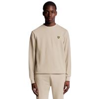 Lyle and Scott Crew Neck Fly Fleece Casual Sweater Heren XL