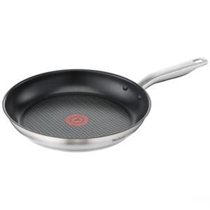Tefal Kookgerei Tefal virtuoso koekenpan 30 cm rvs