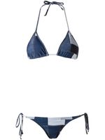 Amir Slama triangle bikini set - Bleu - thumbnail