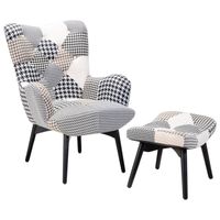 Beliani VEJLE - Fauteuil-Multicolor-Polyester - thumbnail