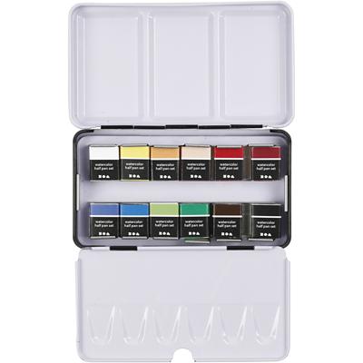 Creativ Company Art aqua aquarelverf, 12 kleuren