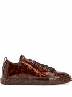 Giuseppe Zanotti baskets Blabber à effet écaille de tortue - Marron