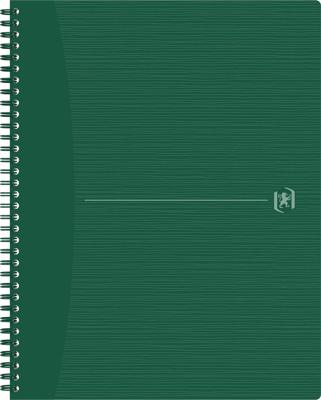 Oxford Origin spiraalschrift, ft A4+, 140 bladzijden, gelijnd, groen