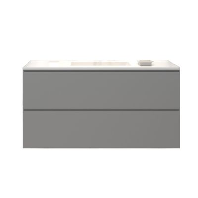 Badkamermeubelset Gliss Zeus 100 cm Beton Grijs
