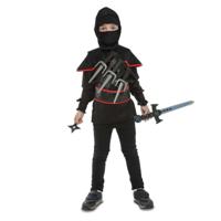 Kostuums voor Kinderen My Other Me Ninja 3-5 jaar Zwart (5 Onderdelen)