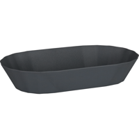 DishCircle Snacktray | reusable | 225x115x40mm | PP | grijs | 100 stuks