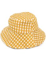 Faithfull the Brand bob Teryll à carreaux - Jaune