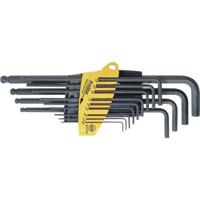 Wiha 369 SZ13B Inbus Haakse schroevendraaierset 0.05 inch, 1/16 inch, 5/64 inch, 3/32 inch, 7/64 inch, 1/8 inch, 9/64 inch, 5/32 inch, 3/16 inch, 7/32 inch, - thumbnail