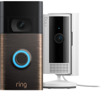 Ring Video Doorbell Gen. 2 Lichtbrons +  Indoor Cam 2nd Gen
