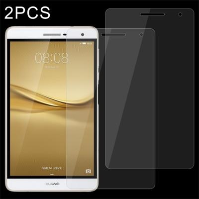 2 stk HUAWEI MediaPad T2 7.0 Pro 0.4mm 9H oppervlaktehardheid volledig scherm gehard glas Screen Protector