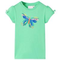 VidaXL Kindershirt 116 lichtgroen