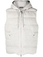 TOM FORD gilet à design effet - Gris - thumbnail