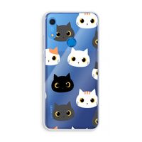 Katten: Huawei Y6s Transparant Hoesje