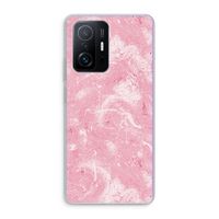 Abstract Painting Pink: Xiaomi 11T Transparant Hoesje
