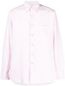 D4.0 chemise rayée à manches longues - Rose