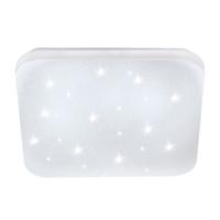 Eglo Vierkante plafondlamp Frania-S 43cm - 3000K stereffect wit 97883