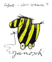 Kunstdruk Janosch - Tigerente sofort 48x58cm