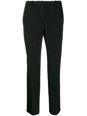 Givenchy pantalon de smoking à empiècements en satin - Noir
