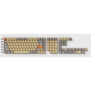 Keychron OEM Dye-Sub PBT Full Keycap-Set - Wheat Grey keycaps 137 Stuks, US-Layout (ANSI)