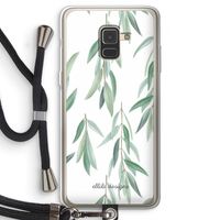 Branch up your life: Samsung Galaxy A8 (2018) Transparant Hoesje met koord Branch up your life: Samsung Galaxy A8 (2018) Transparant Hoesje met koord
