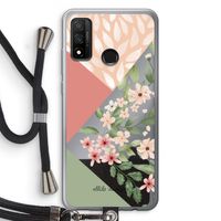 Sweet heaven geometrics: Huawei P Smart (2020) Transparant Hoesje met koord
