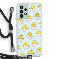 Citroenen: Samsung Galaxy A52s 5G Transparant Hoesje met koord